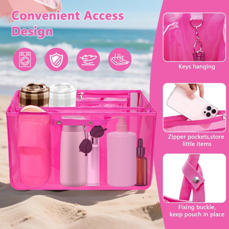 CIFOVALE Beach Bag Organizer Inserts Compatible with Bogg Bag X