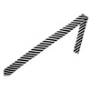 [8] 5 color striped thin tie, slim tie, narrow tie,