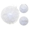 GHGMAO Fascinators Hat for Women Derby Tea Party Hat White