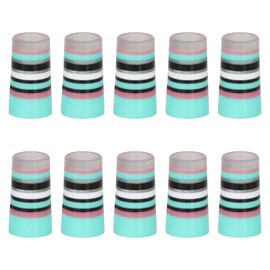 SM SunniMix 10 Pieces Golf Ferrules Taper Tip Adapter Golf Club Repair Premium Covers Golf Club Shaft Ferrules for Sports Golfer Outdoor, Style C