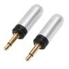 3.5mm Repair Plug Solder Type Gold Plated Replacement Mono Male