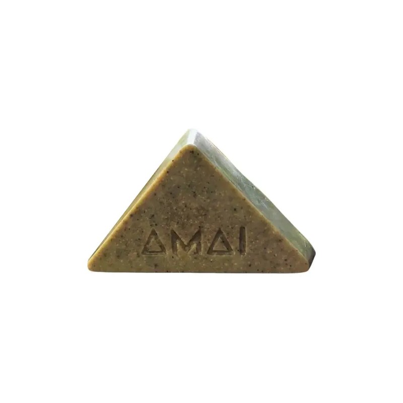 AMAI Jabón Corporal Exfoliante de Romero y Menta 90 g