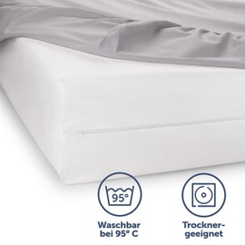 Blumtal Mattress Cover for Allergy Sufferers, Anti-Mite - Breathable, Encasing Mattress Protector