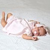Petit Ami Baby Girls' Dress with Pintucks and Feather Stitching,