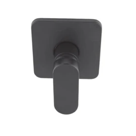 DICA 4472E.2 Llave Monomando para Empotrar para Regadera o Tina, Negro Mate