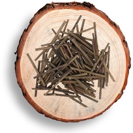 Ebony Wooden Log Sticks for DIY Twigs Crafts Photos Props Decoration 4inch Pack of 100 - Twigs for Crafting