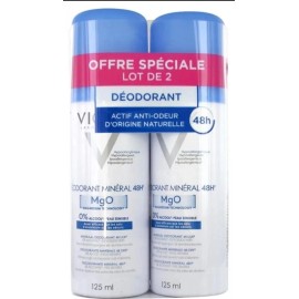 Vichy 48h Mineral Deodorant Spray Aero 2 X 125ml