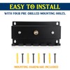 DoubleFill Pressure Washer Gun Holder, Wall Mount Foam Cannon Holder,