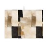 SUMNEESHA Oil Painting Abstract Dish Drying Mat Black White Brown