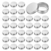 uxcell 2 Oz Tin Cans, 48 Pcs Aluminum Round Tins,