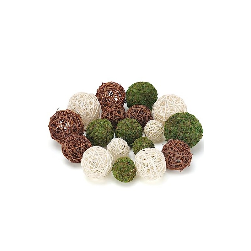 USMOLA - 18 piezas de bolas decorativas para cuenco de
