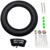 10 x 2.125 (54-152) Tyre with Profile A-1031 Including Hose