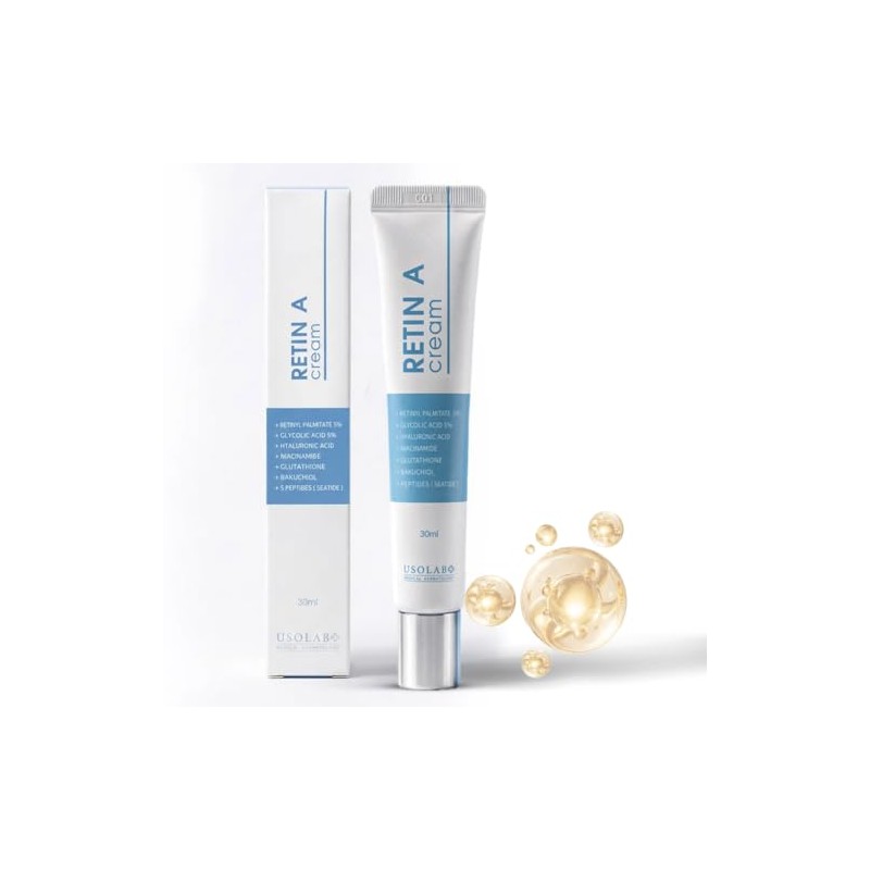 Crema Facial Coreana Retinol Ácido Hialurónico Niacinamida Antiedad Reducir Arrugas