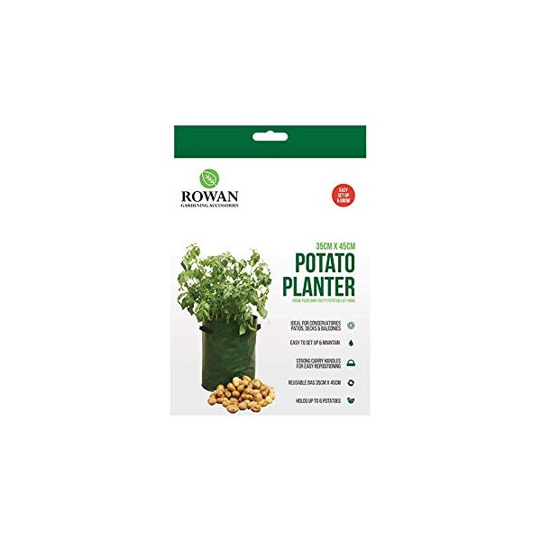 Green Plastic Potato Planter (35cm x 45cm) 1 Piece -