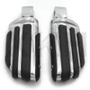 SMT- Chrome Rubber Pilot footpeg footrest Compatible With Yamaha '08-'17