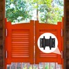 uxcell Spring Hinges, 4Pcs 3" - Double Action Self-Closing Door