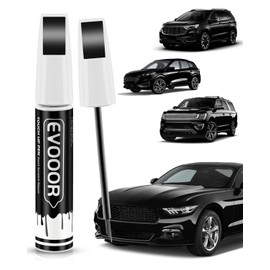 EVOOOR UM Agate Black Metallic Touch Up Paint for Ford – Exact Match 2 in 1 Paint Pen for Chips and Nicks Repair