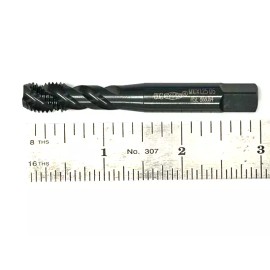 OSG M10 X 1.25 TAP 3 FLUTE SPIRAL FLUTE HYRPO SEMI- BOTT STEAM OXIDE D5 OSG 2991701