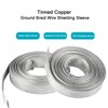 EMI RFI Shielding Wire Loom Metal Tinned Copper Grounding Braided