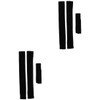 DOITOOL 2sets Fridge Handle Covers Kitchen Refrigerator Door Handle Protectors