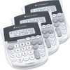 (3 Pack Value Bundle) TEXTI1795SV TI-1795SV Minidesk Calculator, 8-Digit LCD