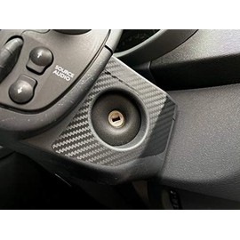 Renault Kangoo Key Cylinder Anti-Scratch Carbon Sticker