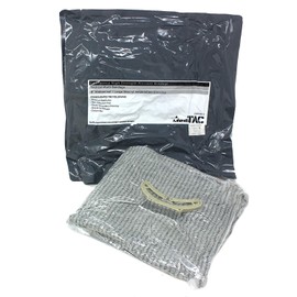 MediTac Emergency High Strength Pressure Bandage Trauma Wound Dressing Hemostatic Control Bandage for Amputation, Abdominal and Large Wound Area with 12” x 12” Pad – 8” Bandage