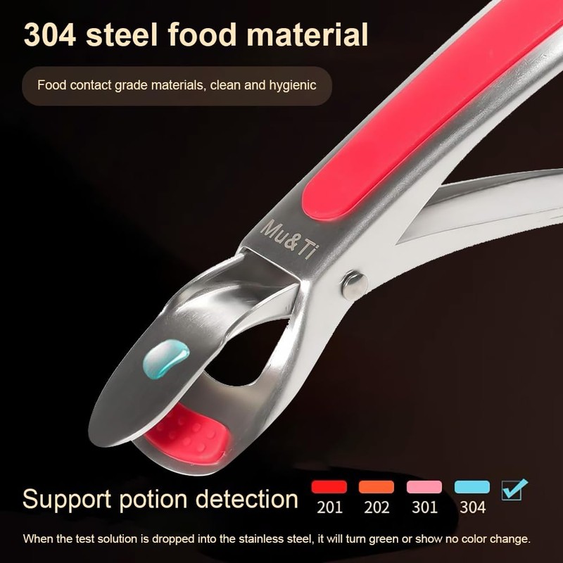 Kitchen Tongs,Food Tongs Bowl Clip Retriever Gripper Clips Tongs for