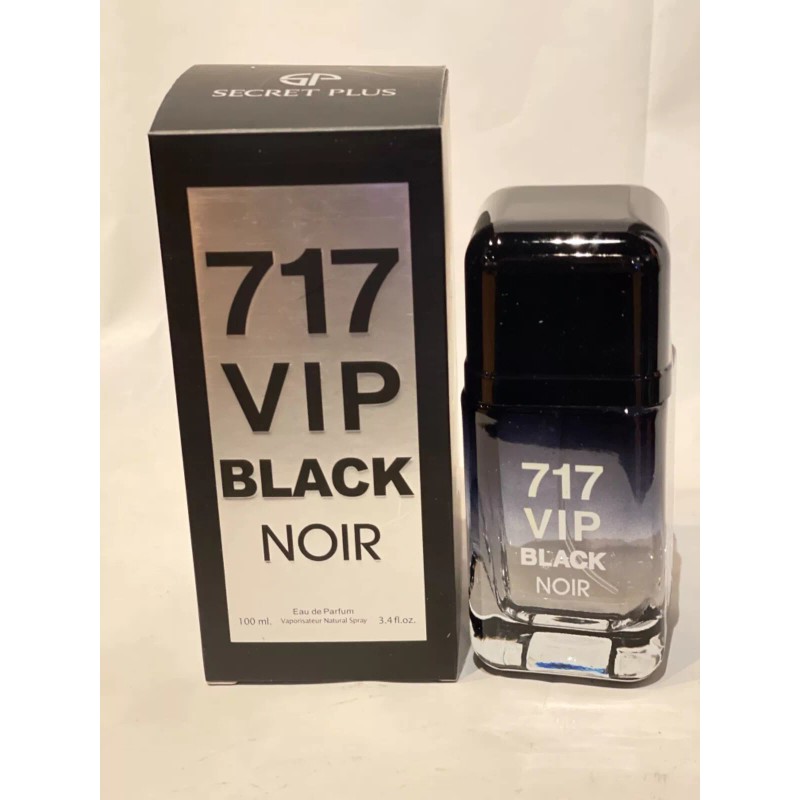NovoGlow 717 VIP BLACK NOIR LATIN edp for Men “212