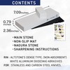 ALTSTONE RIN [High-density. Tightly compacted.] Splash & Go, Whetstone Sharpening