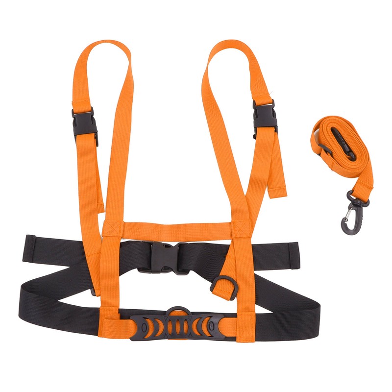 Kids Ski Safety Strap Nylon Plastic Adjustable Ski Training Belt