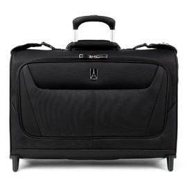 Travelpro Maxlite 5 Softside Lightweight Carry-On Upright 2 Wheel Rolling Garment Bag, Men and Women, Black, 22-Inch