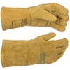 WELDAS Welding Gloves 10-2000,"BUCKTAN WIDE BODY Premium Quality Split Leather,