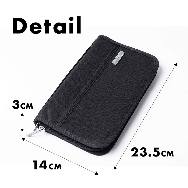 Solation Passport Case, Household Management Case, Clear File, 6 Refills