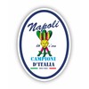 AMA SHOP Silhouette Sticker Napoli Championi d' Italia |Sticker for