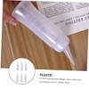 GLEAVI 6pcs Hair Dry Cleaning Bottle Hair Oil Applicator Empty