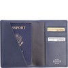 Royce Leather RFID Blocking Passport Organizer, 5.62" x 4" x