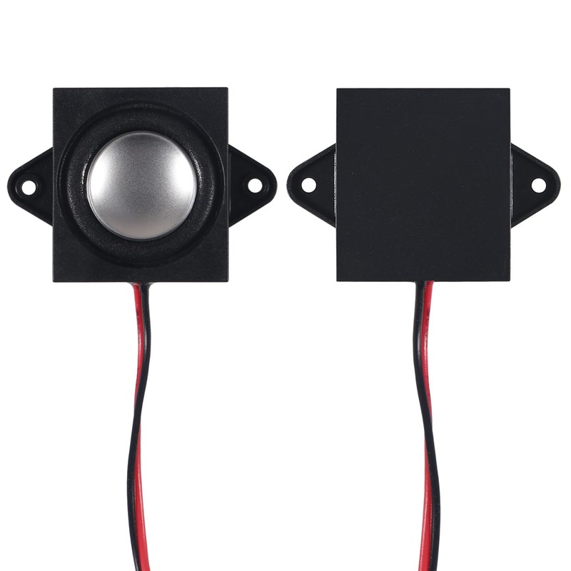 MELIFE 2pcs 3 Watt 8 Ohm Single Cavity Mini Speaker