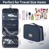 SIMTOP Kulturtasche Zum Aufhängen,Travel Essentials Kulturbeutel Toiletry Bag Wasserdicht Reise