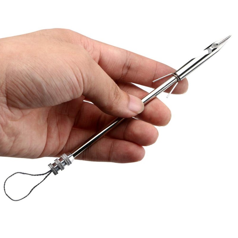 IronBuddy 10個パック 弓釣り矢じり ステンレススチール 釣り スリングショット カタパルト ダート 矢の頭 狩猟のヒントポイント