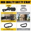 Tree Stand Harness Strap, Wider Treestand Safety Harness with Locking