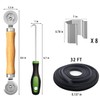 Screen Repair Kit, King&Charles 4 in 1 Screen Roller Tools