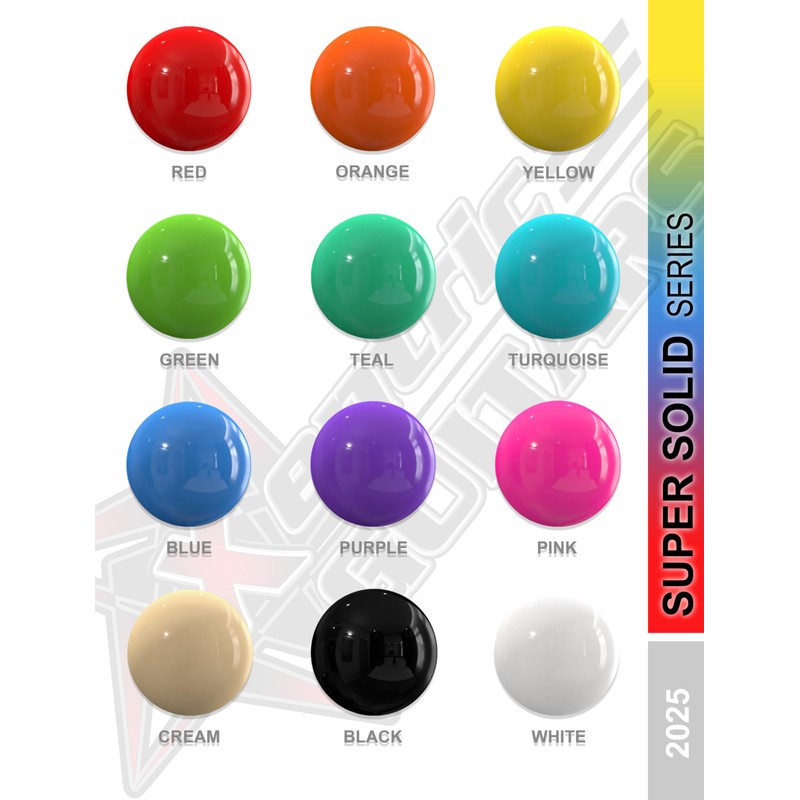 Xentric Guitars - Super Solid Series Resin Guitar Knobs (6mm