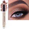 SAUBZEAN Rose Gold Eyeshadow Stick Makeup, Highlighter Matte Cream Eye