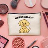 BEHIFL Golden Retriever Gifts Makeup Bag, Golden Retriever Gifts for