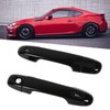 4PCS/Set Exterior Door Handle Covers Lock Caps Stick On Replacement