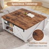 SEDETA 31.5" Lift Top Coffee Table with Storage, Square Coffee