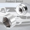 X AUTOHAUX Universal 30mm Car Oil Filter Socket Wrench Housing