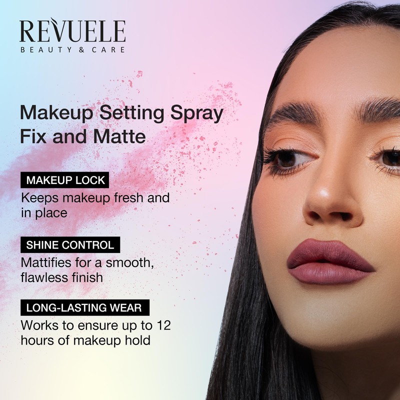 Revuele Makeup Setting Spray Fix And Matte 120ml