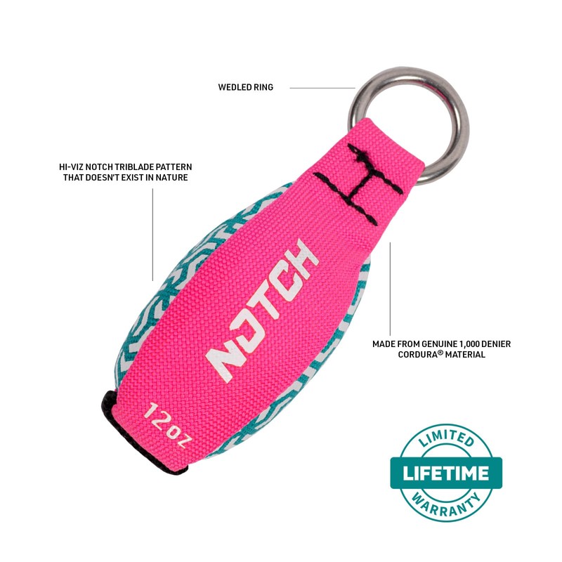 Notch Throwline Starter Kit Includes: 1 Folding Cube, Neon Plus